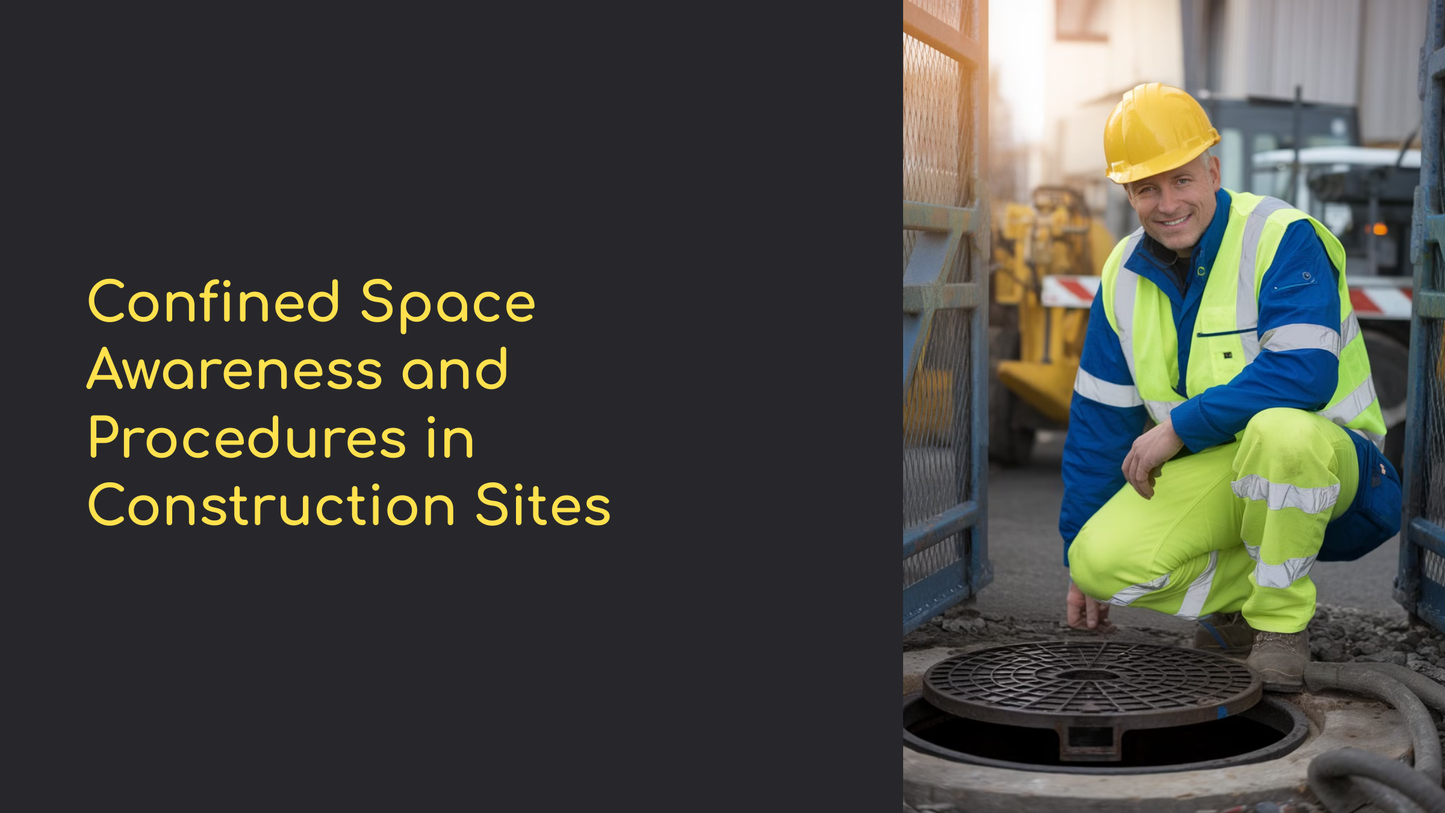 Confined Space Awareness and Procedures in Construction Sites (Toolbox Download)