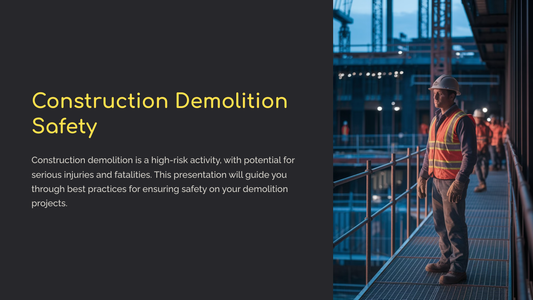 Construction Demolition Safety (Power Point Download)