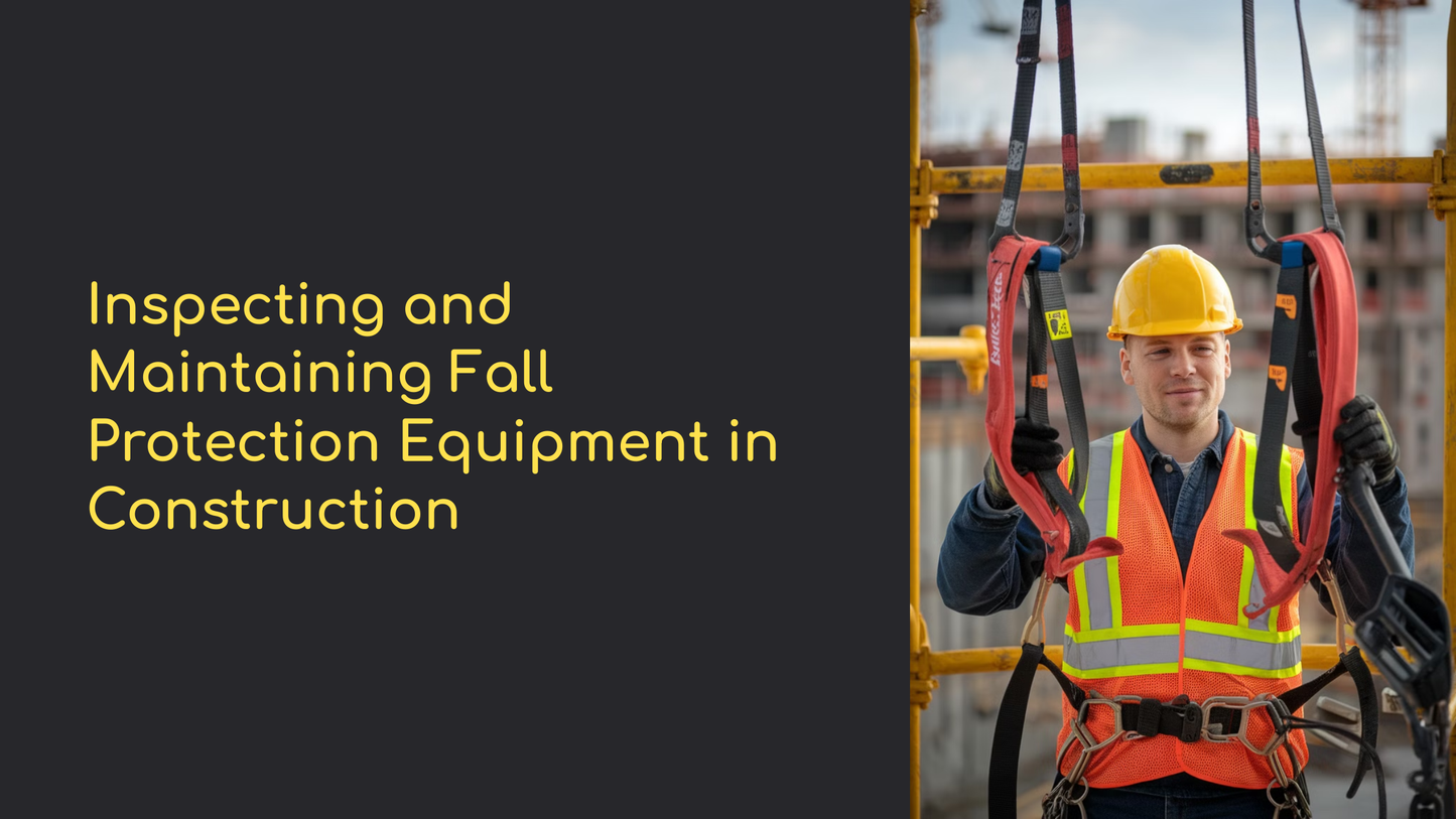 Inspecting and Maintaining Fall Protection Equipment in Construction (Toolbox Download)