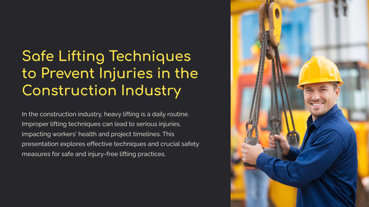 Safe Lifting Techniques to Prevent Injuries in the Construction Industry (Toolbox Download)