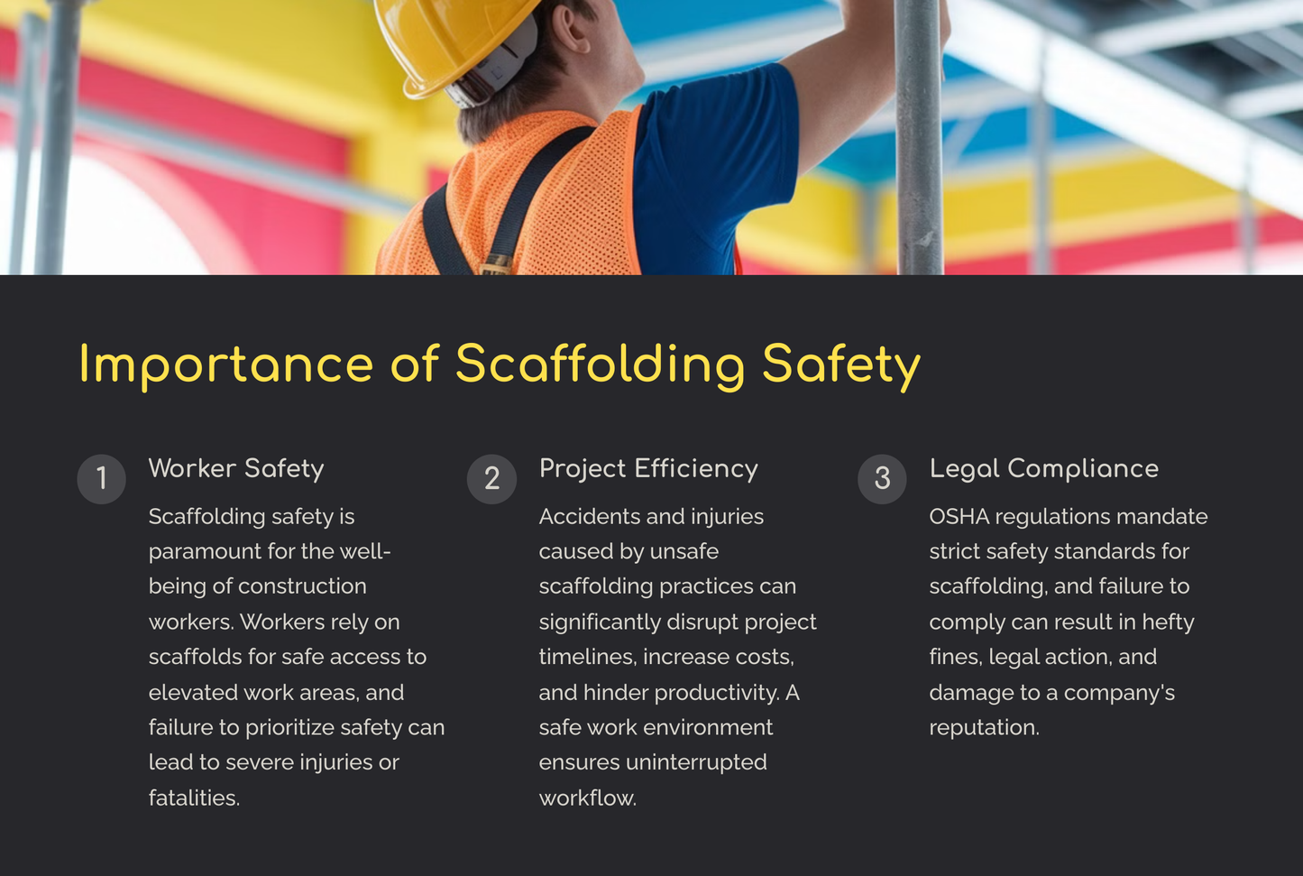 Construction Scaffolding Safety