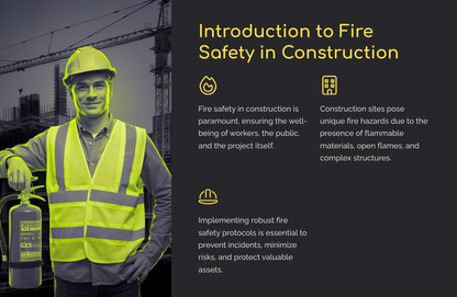 Fire Safety and Hot Work Precautions in Construction (Toolbox Download)