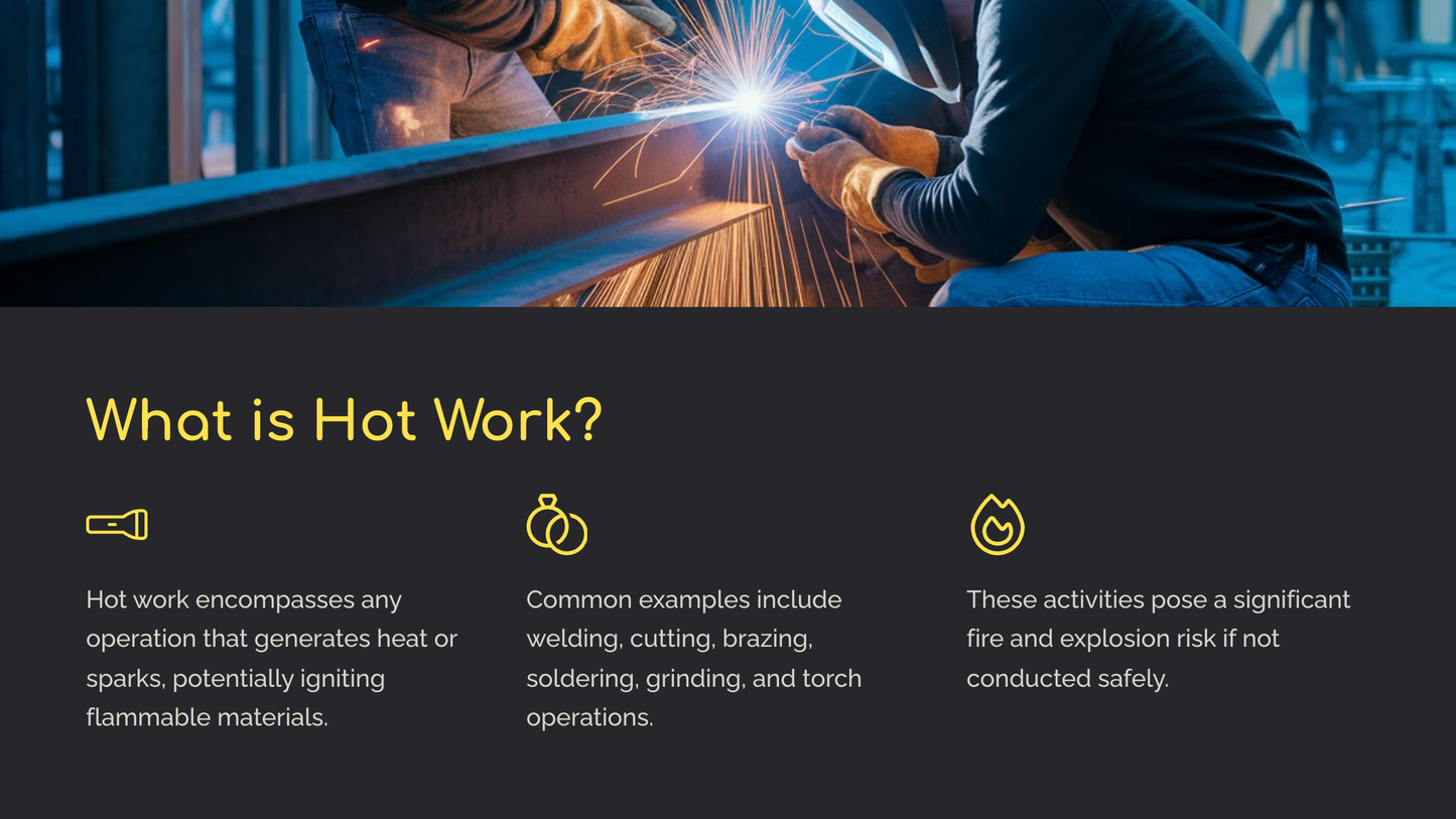 Hot Work Safety in Construction (Power Point Download)