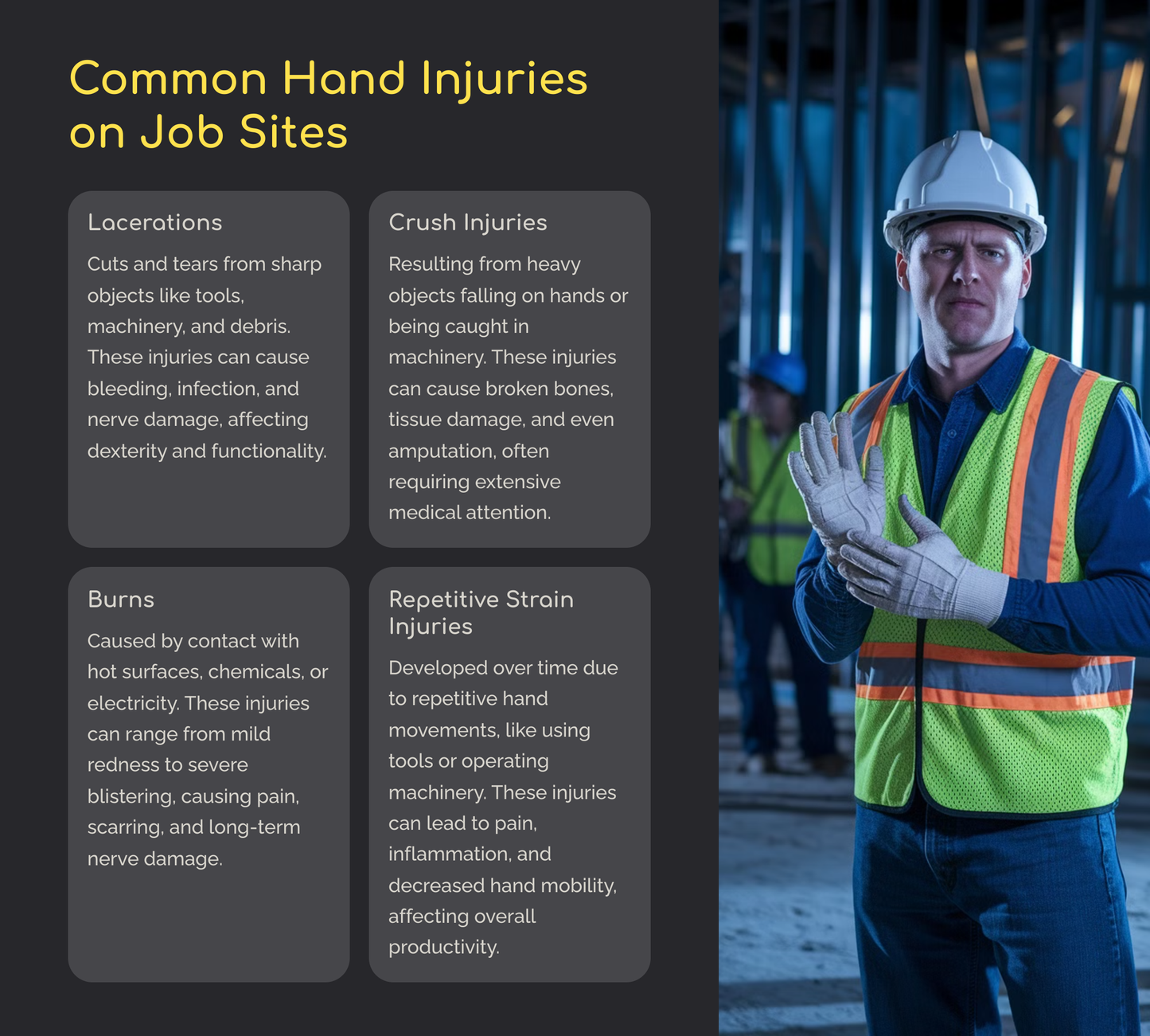 Preventing Hand-Injuries on Job Sites (Power Point Download)