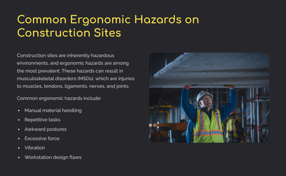 Ergonomic-Hazards-in-Construction (Power Point Presentation Download)