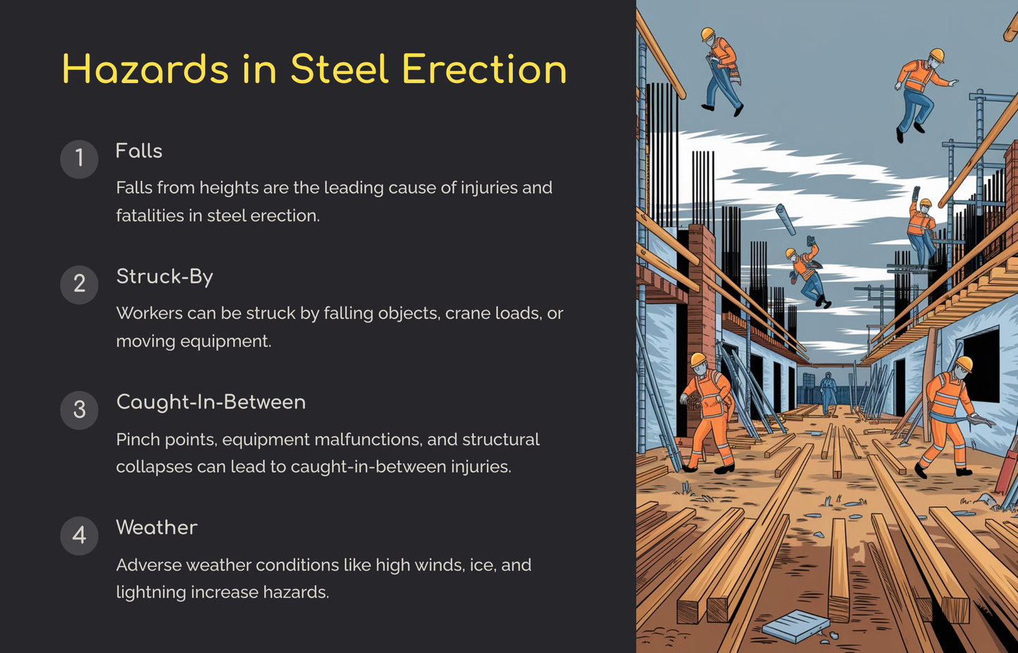 Steel Erection Safety in Construction: A Comprehensive Guide (Power Point Download)