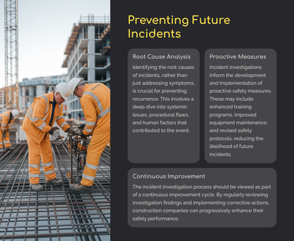 Incident Investigation & Root Cause Analysis in Construction (Power Point Download)