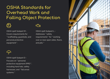 Overhead Work and Falling Object Protection (Power Point Download)