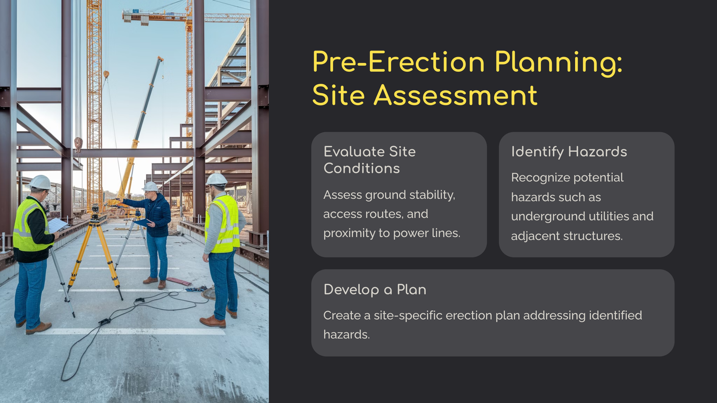 Steel Erection Safety in Construction: A Comprehensive Guide (Power Point Download)