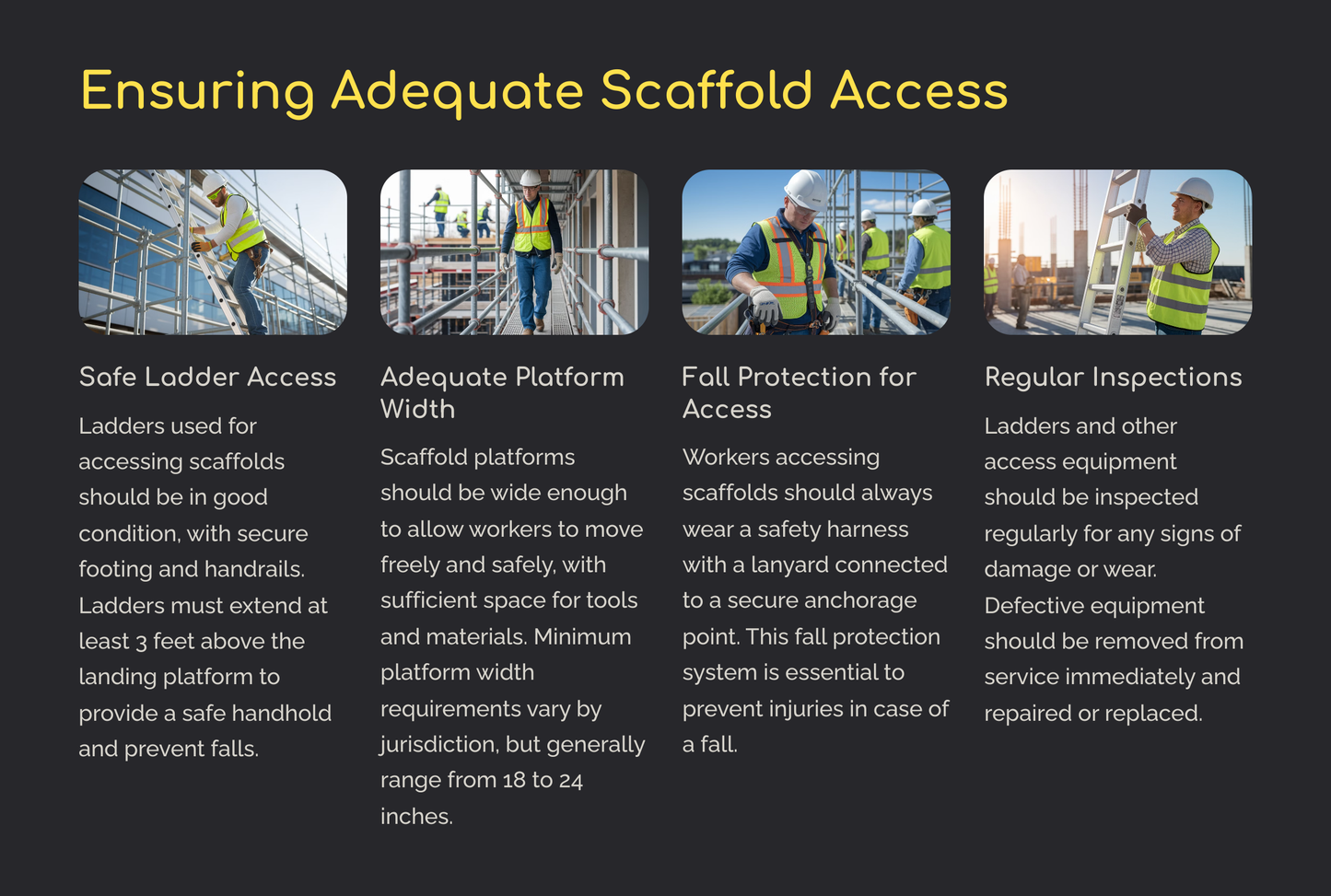 Construction Scaffolding Safety